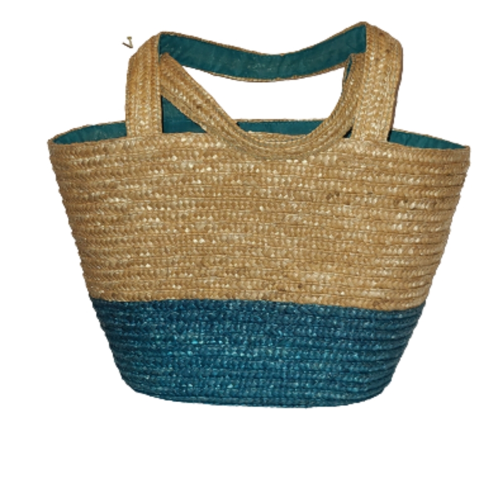 Newman Marcus Straw Beach Tote